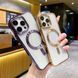 Чехол для iPhone 13 Pro Max Open Shining With MagSafe Black
