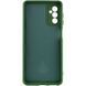 Чохол для Samsung Galaxy A14 Silicone Full camera закритий низ + захист камери Зелений / Dark Green