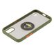 Чехол для Samsung Galaxy A01 (A015) LikGus Edging Ring зеленый