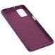 Чехол для Samsung Galaxy M31s (M317) Silicone Full Фиолетовый / grape c закрытым низом и микрофиброю