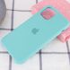 Чехол silicone case for iPhone 11 Pro Max (6.5") (Бирюзовый / Marine Green)