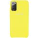 Чохол Silicone Cover (AAA) для Samsung Galaxy Note 20 (Жовтий / Bright Yellow)