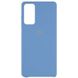 Чехол Silicone Cover (AAA) для Xiaomi Mi 10T / Mi 10T Pro (Синий / Denim Blue)