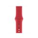 Силиконовый ремешок для Apple watch 42mm / 44mm (Красный / Red)