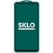 Защитное стекло SKLO 5D (full glue) для Samsung Galaxy A21 / A21s, Черный