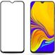 Захисне кольорове скло Mocolo (full glue) на весь екран для Samsung Galaxy A10 / A10s / M10, Черный