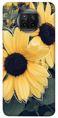 Чохол для Xiaomi Mi 10T Lite / Redmi Note 9 Pro 5G PandaPrint Два соняшнику для квіти