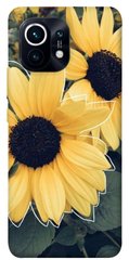 Чехол для Xiaomi Mi 11 PandaPrint Два подсолнуха цветы