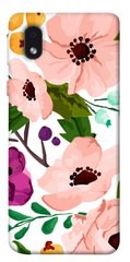 Чохол для Samsung Galaxy M01 Core / A01 Core PandaPrint Акварельні квіти квіти
