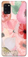 Чохол для Samsung Galaxy A31 PandaPrint Акварельні квіти 3 квіти