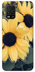 Чехол для Xiaomi Mi 10 Lite PandaPrint Два подсолнуха цветы