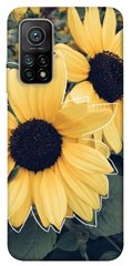 Чехол для Xiaomi Mi 10T Pro PandaPrint Два подсолнуха цветы