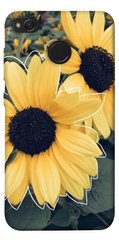 Чохол для Xiaomi Redmi 4X PandaPrint Два соняшнику квіти