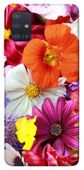 Чехол для Samsung Galaxy M51 PandaPrint Бархатный сезон цветы