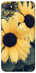 Чохол для Xiaomi Redmi 6A PandaPrint Два соняшнику квіти