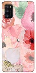 Чохол для Samsung Galaxy A41 PandaPrint Акварельні квіти 3 квіти