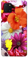 Чехол для Samsung Galaxy Note 10 Lite (A81) PandaPrint Бархатный сезон цветы