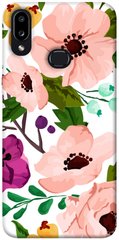 Чохол для Samsung Galaxy A10s PandaPrint Акварельні квіти квіти