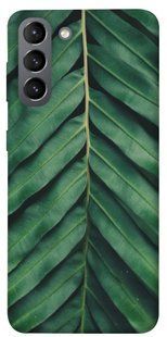 Чехол для Samsung Galaxy S21 PandaPrint Пальмовый лист цветы