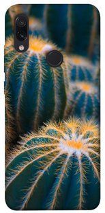 Чехол для Xiaomi Redmi Note 7 / Note 7 Pro / Note 7s PandaPrint Кактусы цветы