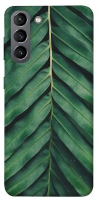 Чехол для Samsung Galaxy S21 PandaPrint Пальмовый лист цветы