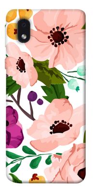 Чехол для Samsung Galaxy M01 Core / A01 Core PandaPrint Акварельные цветы цветы