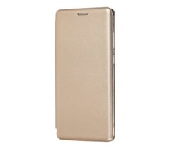 Чехол книжка Premium для Samsung Galaxy A9 2018 (A920) золотистый