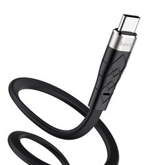 Кабель HOCO Type-C Angel silicone charging data cable X53 |1m, 3A| Black, Black