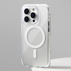 Протиударний чохол для iPhone 13 Pro Max Shield with Magsafe White
