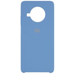 Чехол Silicone Cover (AAA) для Xiaomi Mi 10T Lite / Redmi Note 9 Pro 5G (Синий / Denim Blue)