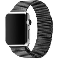 Ремінець Milanese Loop Design для Apple watch 38mm/40mm (Space grey)