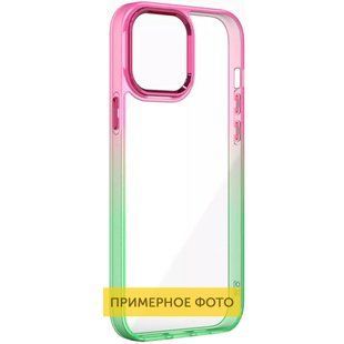 Чохол TPU+PC Fresh sip series для Xiaomi Redmi Note 8 Pro Салатовий / Рожевий