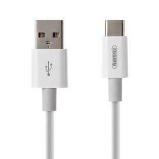 Кабель REMAX Type-C Super-Fast Charging RC-136a |1m, 5A| White, White