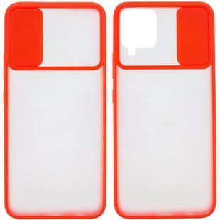 Чехол Camshield mate TPU со шторкой для камеры для Samsung Galaxy M32 Красный
