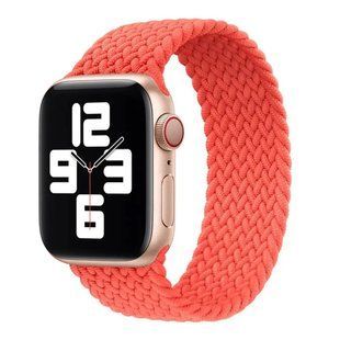 Ремешок Braided Solo Loop для Apple Watch 42/44/45 mm Orange