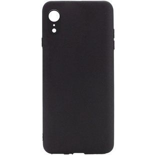 Силиконовый чехол Candy Full Camera для Apple iPhone XR (6.1"") Черный / Black