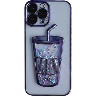 Чохол для iPhone 14 Shining Fruit Cocktail Case + скло на камеру Purple