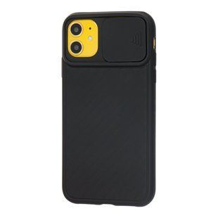 Чехол для iPhone 11 Multi-Colored camera protect черный