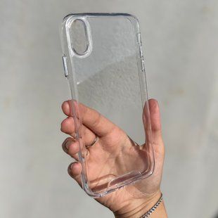 Чехол TPU Space Case transparent для Apple iPhone X / XS (Прозрачный)