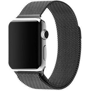 Ремінець Milanese Loop Design для Apple watch 38mm/40mm (Space grey)