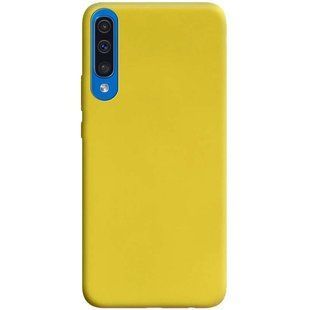 Силіконовий чохол Candy для Samsung Galaxy A50 (A505F) / A50s / A30s (Жовтий)