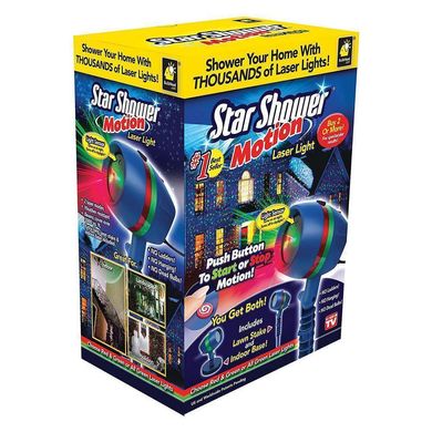 Лазерний проектор Star Shower lazer light
