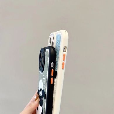 Чехол для iPhone 13 Pro Барашек Шон Plush Green