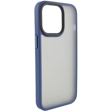 TPU+PC чохол Metal Buttons для Apple iPhone 14 Plus (6.7") Синій