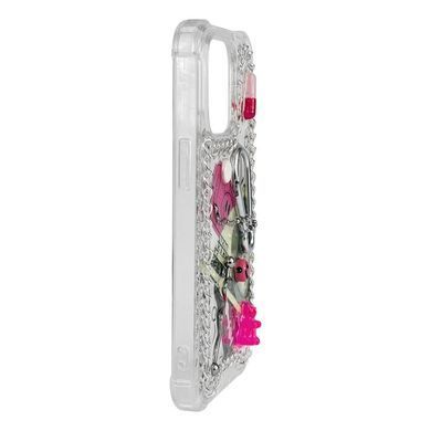 Чехол объемный ручной работы для iPhone 16 Plus That's My&reg; Сlassic Series. Metal Pink