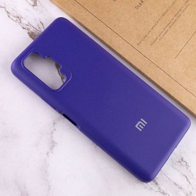 Чохол для Xiaomi Redmi Note 10 Pro Silicone Full c закритим низом і мікрофібри Фіолетовий / Purple