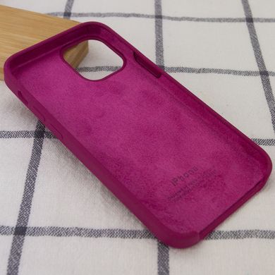 Чехол silicone case for iPhone 12 mini (5.4") (Малиновый /Pomegranate)
