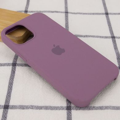 Чохол silicone case for iPhone 12 Pro / 12 (6.1") (Ліловий / Lilac Pride)