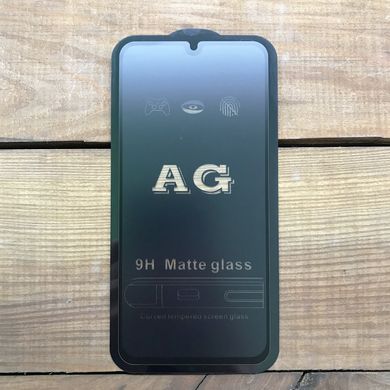 Матовое 5D стекло для Xiaomi Mi 9 SE Black Черное - Полный клей, Черный