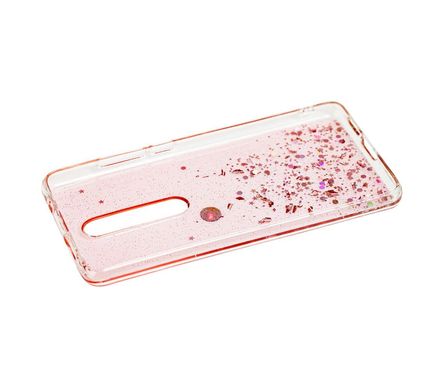Чехол для Xiaomi Mi 9T / Redmi K20 Wave конфети розовый